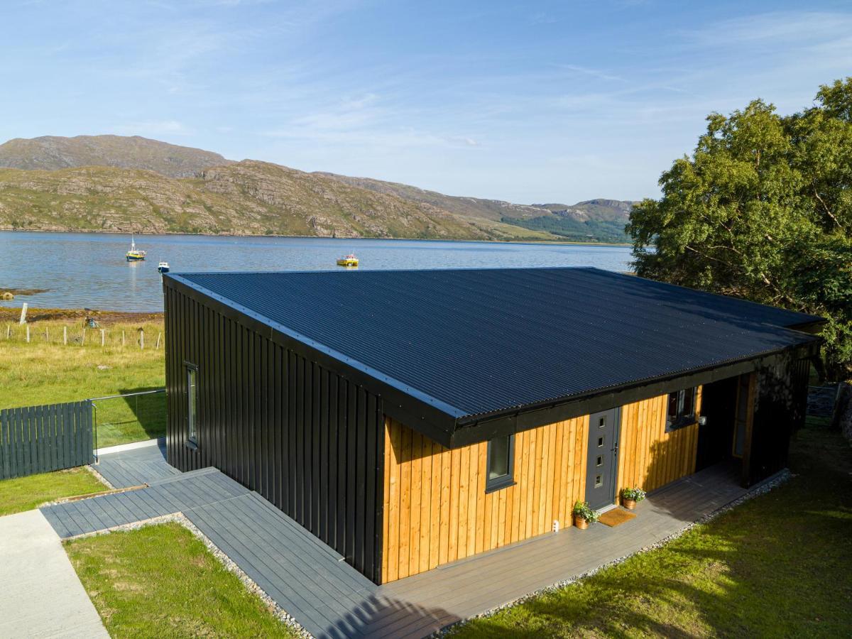 Birches Lodge With Hot Tub Dundonnell Экстерьер фото
